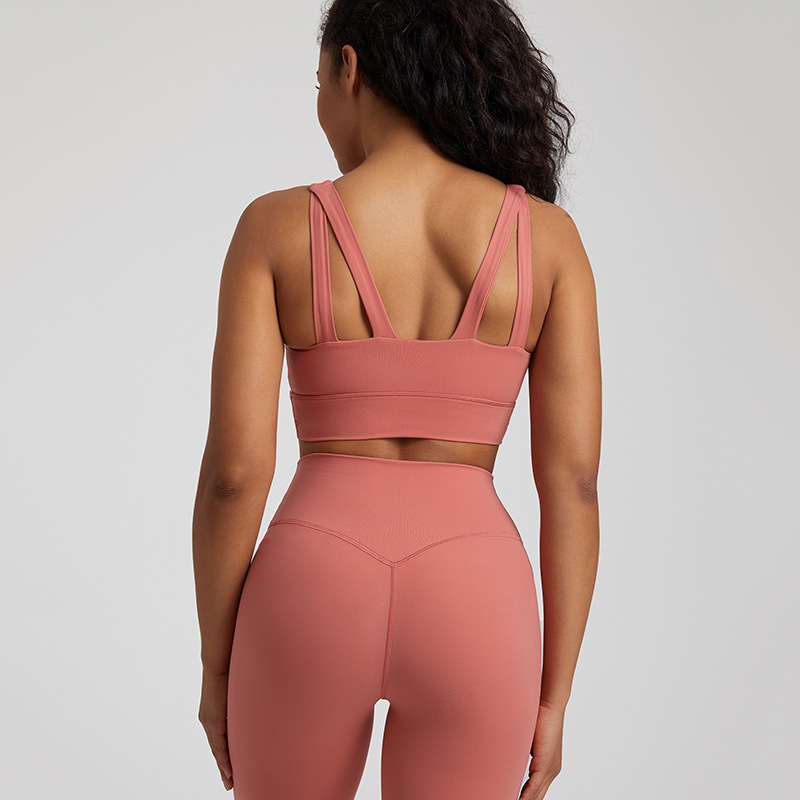 SKL-LQ4037 HIGH STRETCHY BACKLESS YOGA BRA