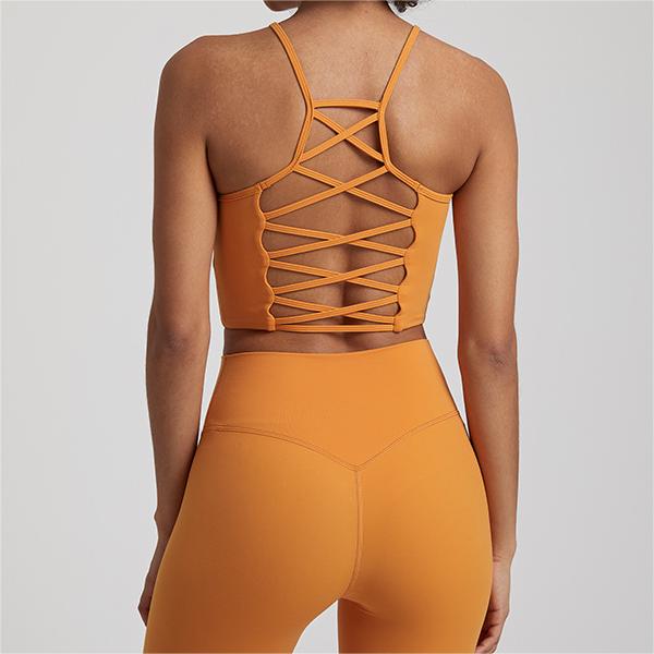 SKL-LQ4081 HIGH STRETCHY BACKLESS YOGA BRA