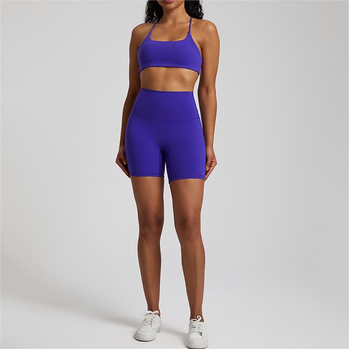 SKL-LQ7359 HIGH WAIST SEAMLESS YOGA SETS