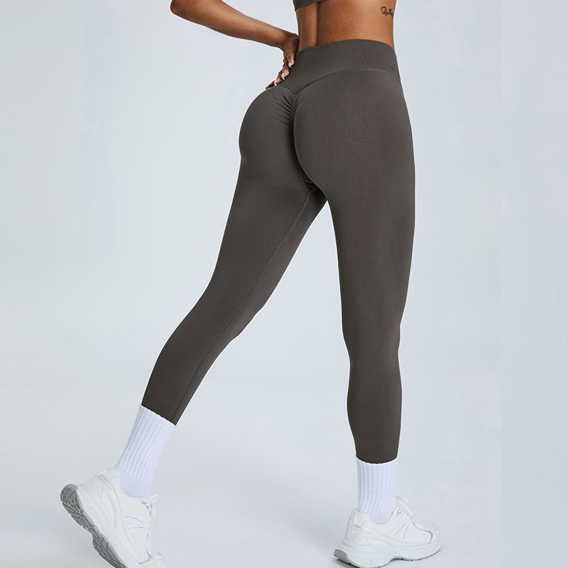 SKL-SYFMS0187 HIGH WAIST BUTT LIFT HIP YOGA PANTS