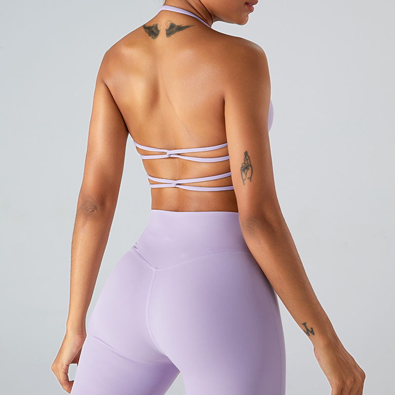 SKL-SYF TM0150 NUDE BACKLESS YOGA BRA