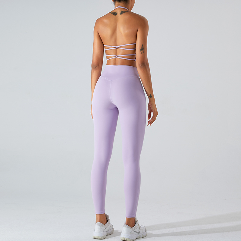 SKL-SYF TM0149Y SLEVELESS BACKLESS YOGA SETS