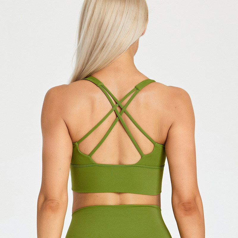 SKL-LQ2197 HIGH STRETCHY BACKLESS YOGA BRA