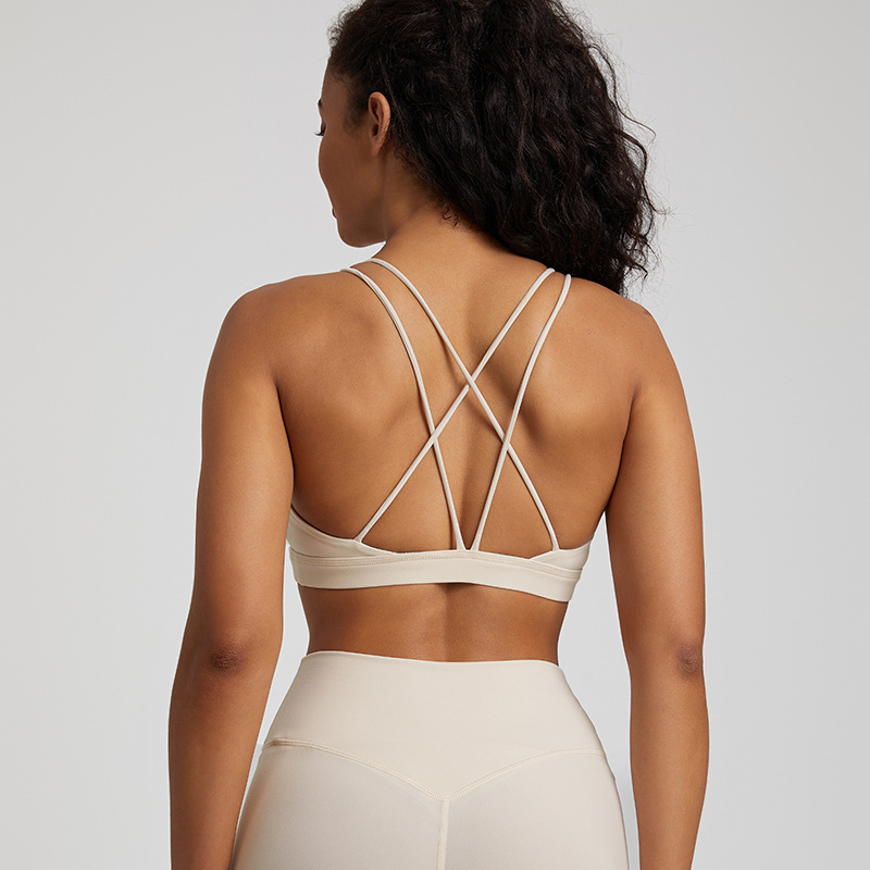 SKL-LQ4060 HIGH STRETCHY BACKLESS YOGA BRA