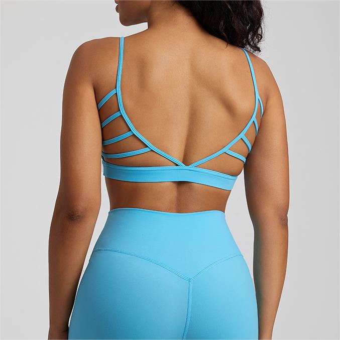 SKL-LQ4070 HIGH STRETCHY BACKLESS YOGA BRA