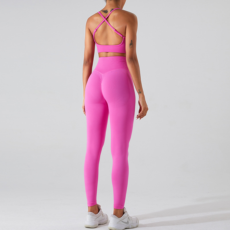 SKL-SYFMS1071Y SLEVELESS BACKLESS YOGA SETS