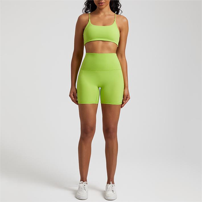 SKL-LQ7359 HIGH WAIST SEAMLESS YOGA SETS