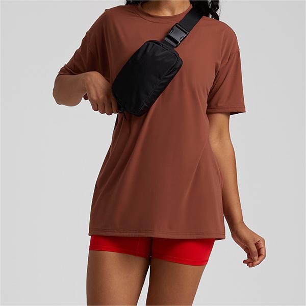 SKL-LQ4075 QUICK DRY ROUND NECKLINE SHORT SLEEVE