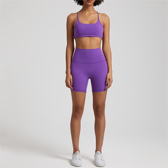 SKL-LQ7359 HIGH WAIST SEAMLESS YOGA SETS