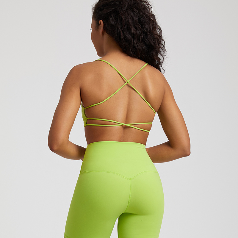 SKL-LQ4059 HIGH STRETCHY BACKLESS YOGA BRA