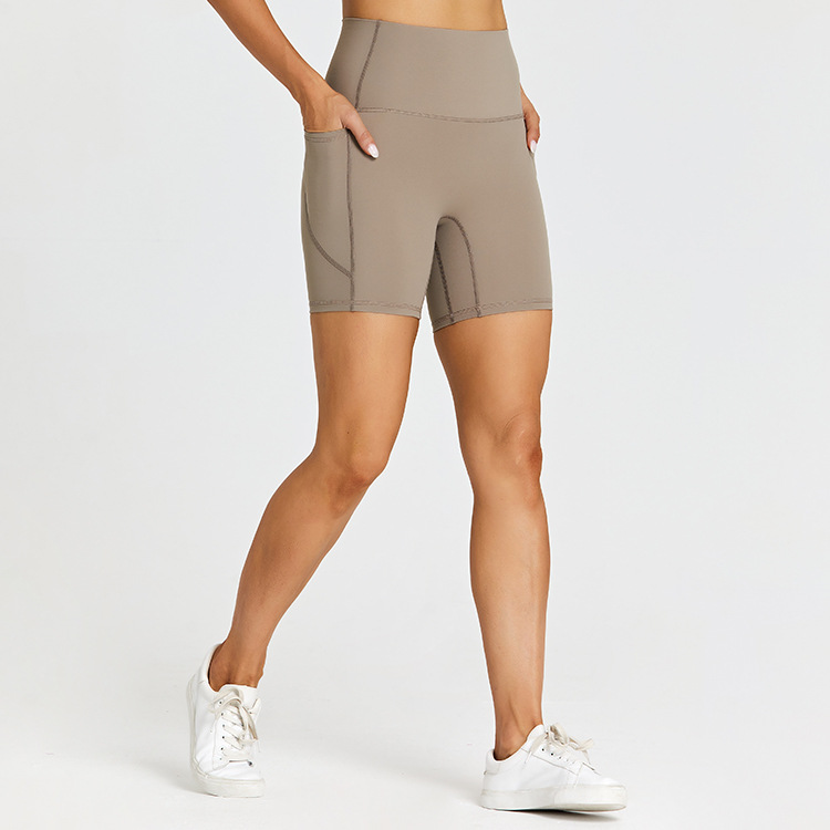 SKL-LQ2056 QUICK DRY HIGH WAIST YOGA SHORTS