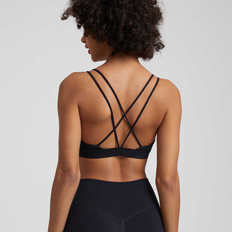 SKL-LQ4060 HIGH STRETCHY BACKLESS YOGA BRA