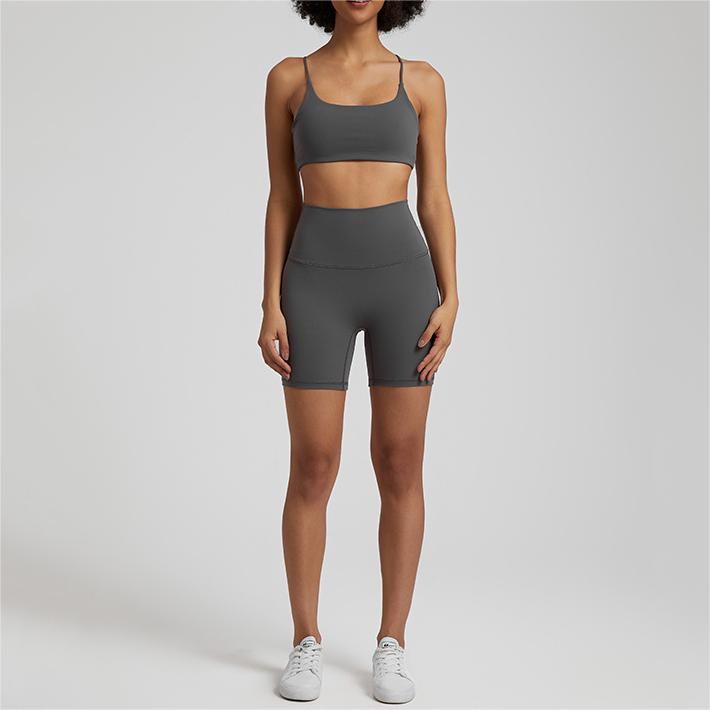 SKL-LQ7359 HIGH WAIST SEAMLESS YOGA SETS