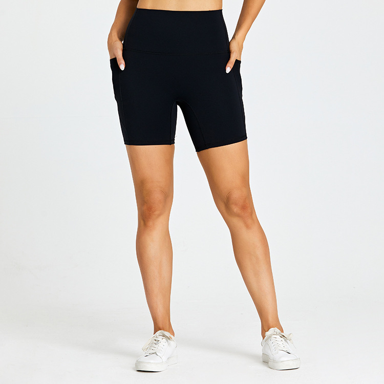 SKL-LQ2056 QUICK DRY HIGH WAIST YOGA SHORTS