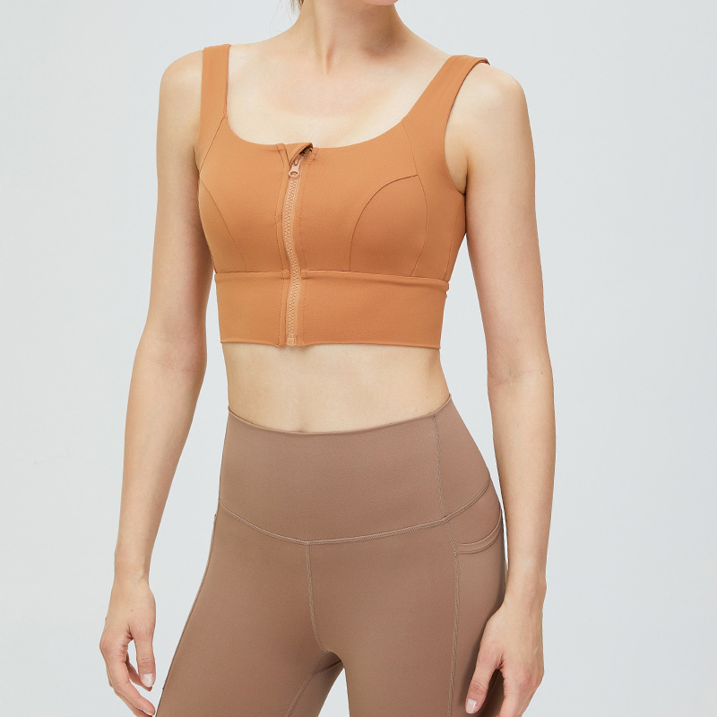 SKL-SYF TM0118 NUDE BACKLESS YOGA BRA