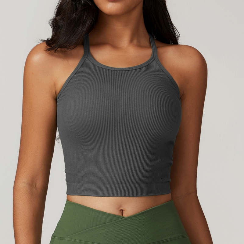 SKL-DBX6870 RIBBED YOGA VEST