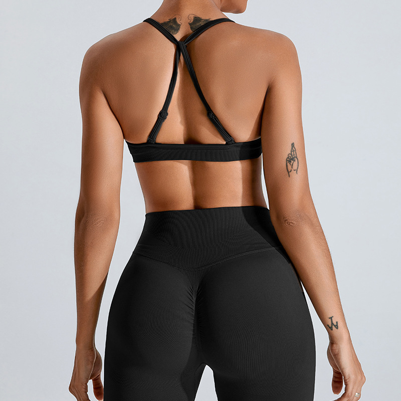 SKL-SYF MS1080 NUDE BACKLESS YOGA BRA