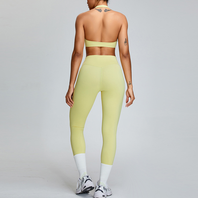 SKL-SYFTM0170Y SLEVELESS BACKLESS YOGA SETS