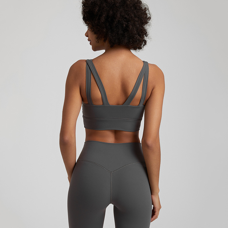 SKL-LQ4037 HIGH STRETCHY BACKLESS YOGA BRA