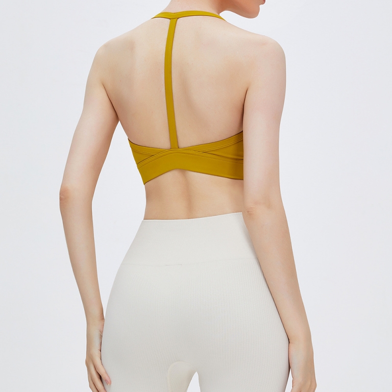 SKL-SYFTM0067 NUDE BACKLESS YOGA BRA