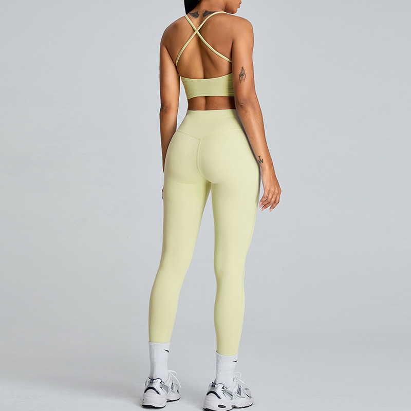 SKL-SYF TM0178Y SLEVELESS BACKLESS YOGA SETS