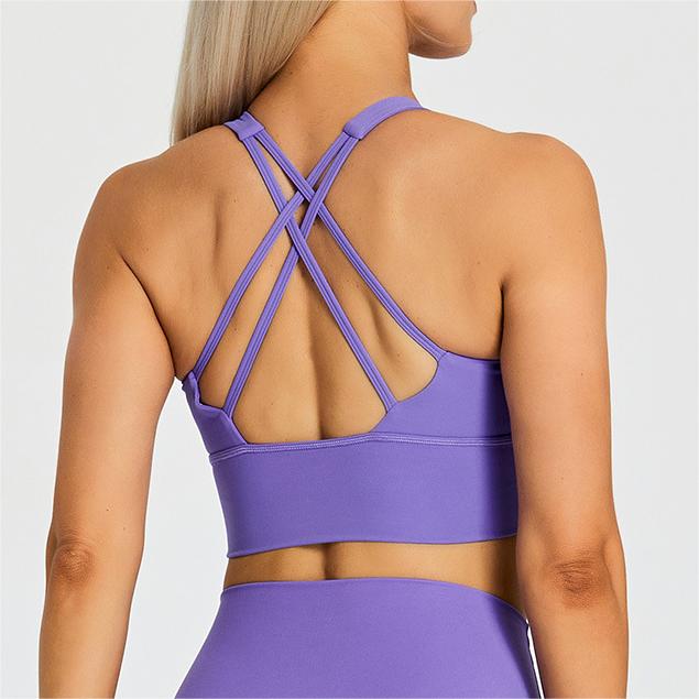 SKL-LQ2197 HIGH STRETCHY BACKLESS YOGA BRA