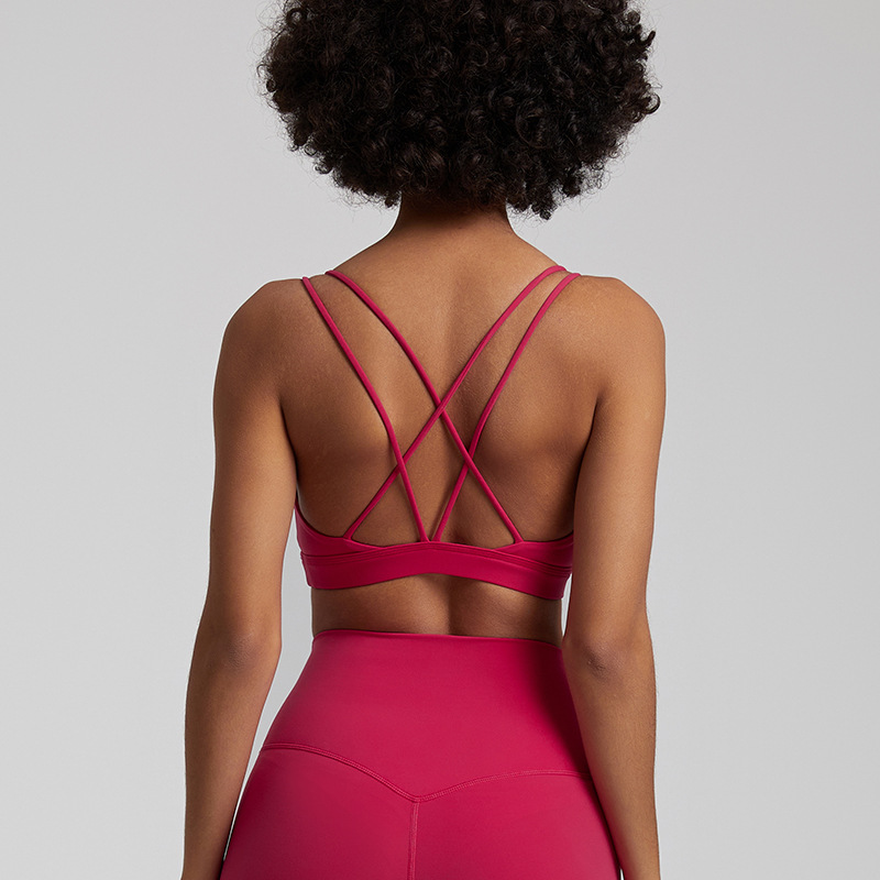 SKL-LQ4060 HIGH STRETCHY BACKLESS YOGA BRA