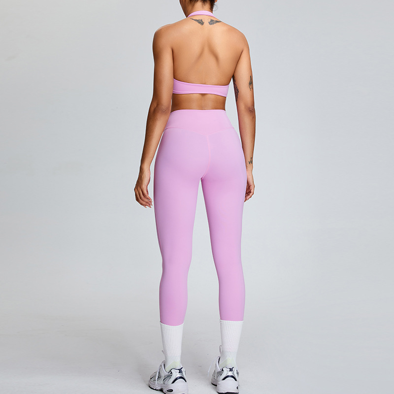 SKL-SYFTM0170Y SLEVELESS BACKLESS YOGA SETS