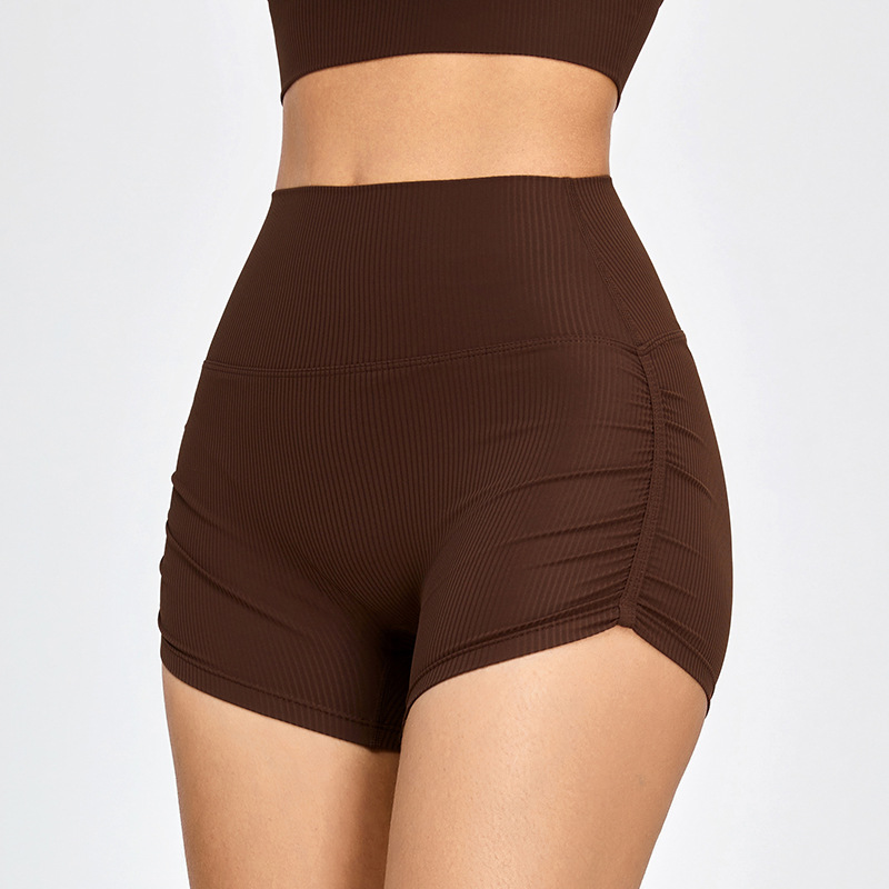 SKL-SYF TM0130 HIGH WAIST BUTT LIFT HIP YOGA SHORTS