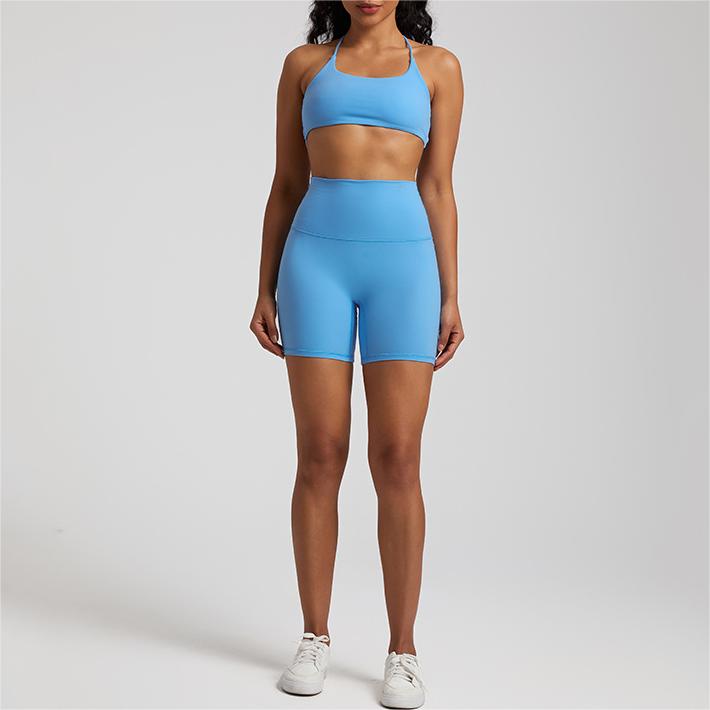 SKL-LQ7359 HIGH WAIST SEAMLESS YOGA SETS