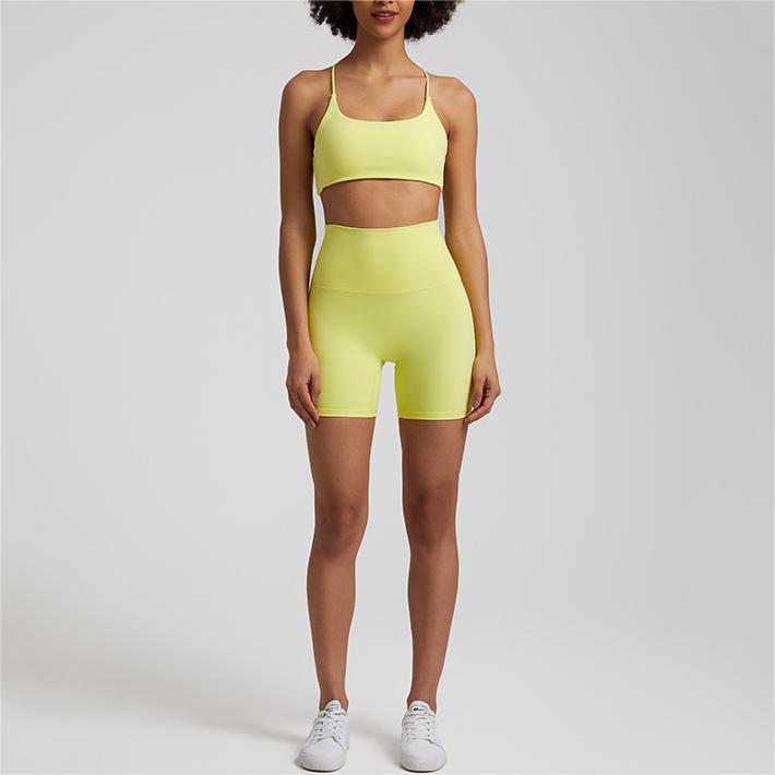 SKL-LQ7359 HIGH WAIST SEAMLESS YOGA SETS