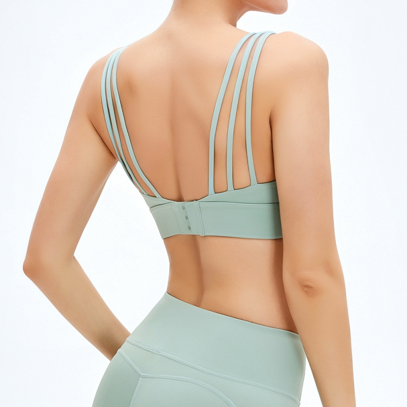 SKL-SYF TM0047 NUDE BACKLESS YOGA BRA