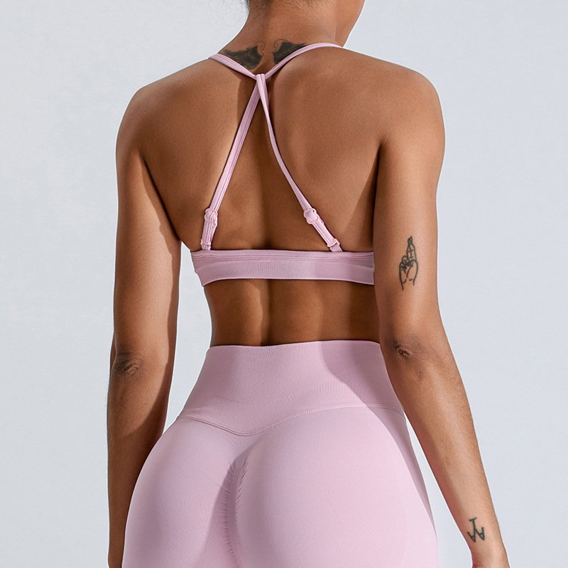 SKL-SYF MS1080 NUDE BACKLESS YOGA BRA