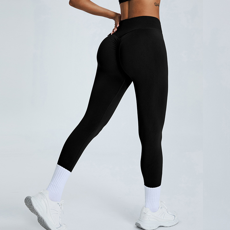 SKL-SYFMS0187 HIGH WAIST BUTT LIFT HIP YOGA PANTS