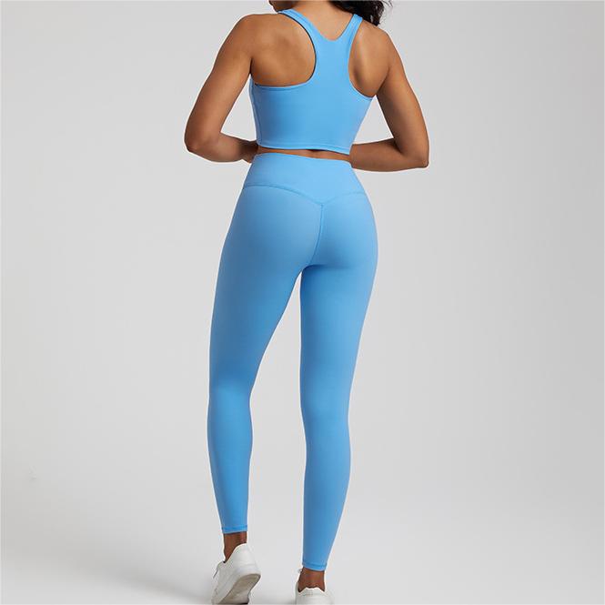 SKL-LQ3332 SLEVELESS BACKLESS YOGA SETS