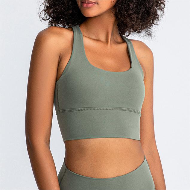 SKL-LQ2197 HIGH STRETCHY BACKLESS YOGA BRA