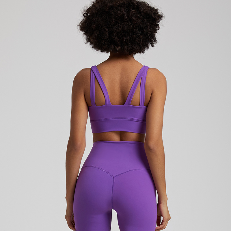 SKL-LQ4037 HIGH STRETCHY BACKLESS YOGA BRA