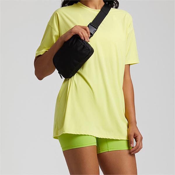 SKL-LQ4075 QUICK DRY ROUND NECKLINE SHORT SLEEVE