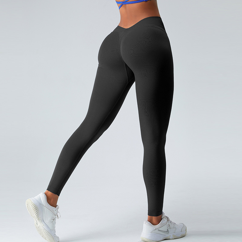 SKL-SYF  MS0154 HIGH WAIST BUTT LIFT HIP YOGA PANTS