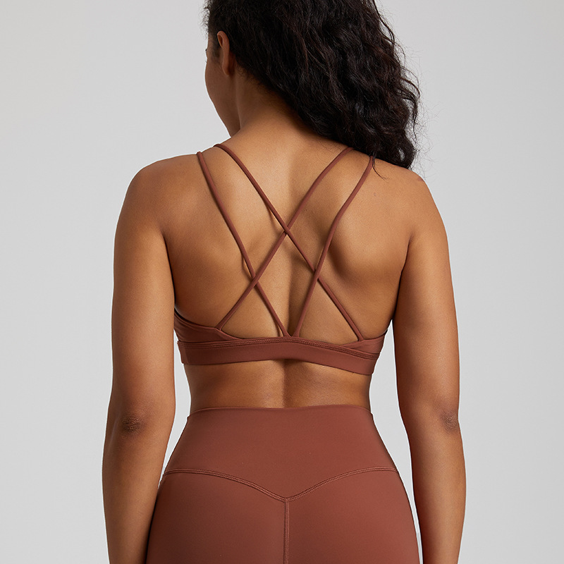 SKL-LQ4060 HIGH STRETCHY BACKLESS YOGA BRA