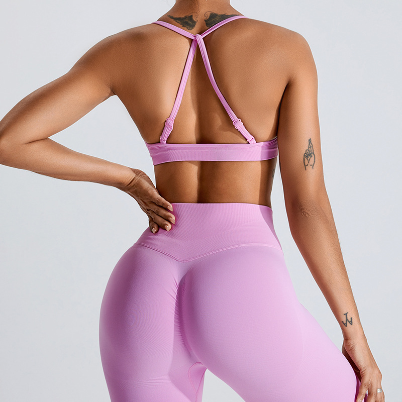 SKL-SYF MS1080 NUDE BACKLESS YOGA BRA