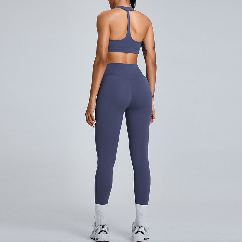 SKL-SYF TM0182Y SLEVELESS BACKLESS YOGA SETS