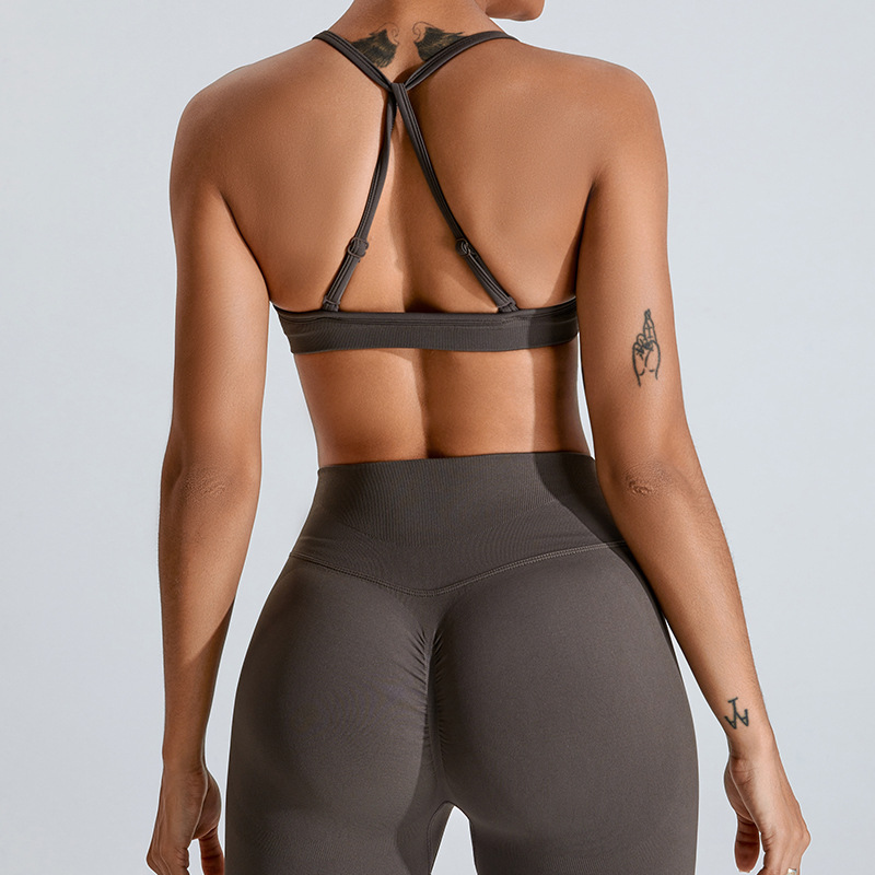 SKL-SYF MS1080 NUDE BACKLESS YOGA BRA