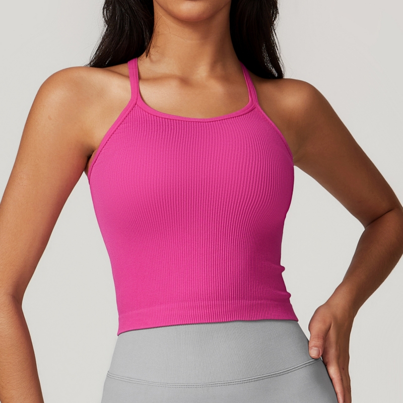 SKL-DBX6870 RIBBED YOGA VEST