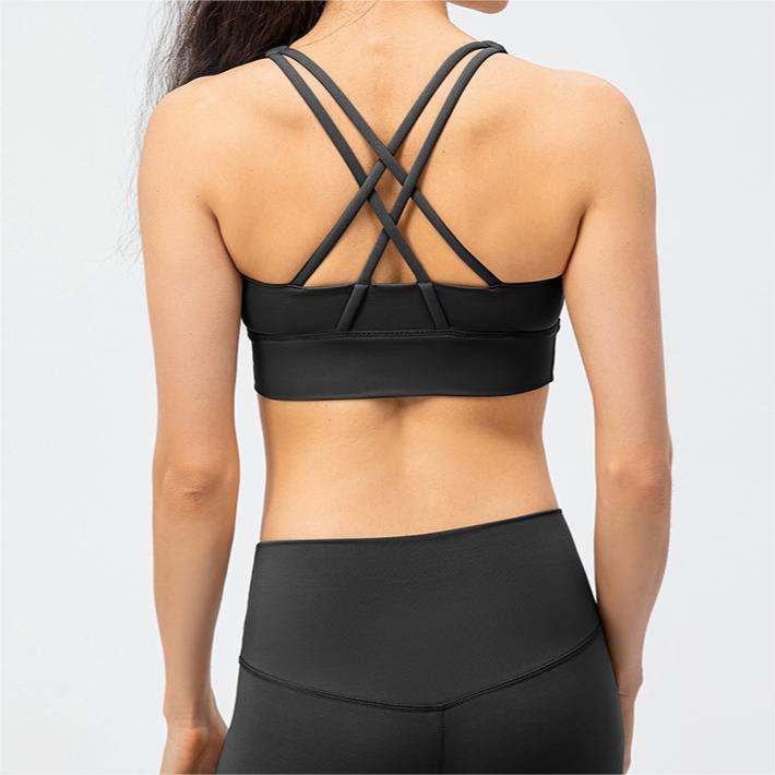 SKL-YD22732 HIGH STRETCHY BACKLESS YOGA BRA