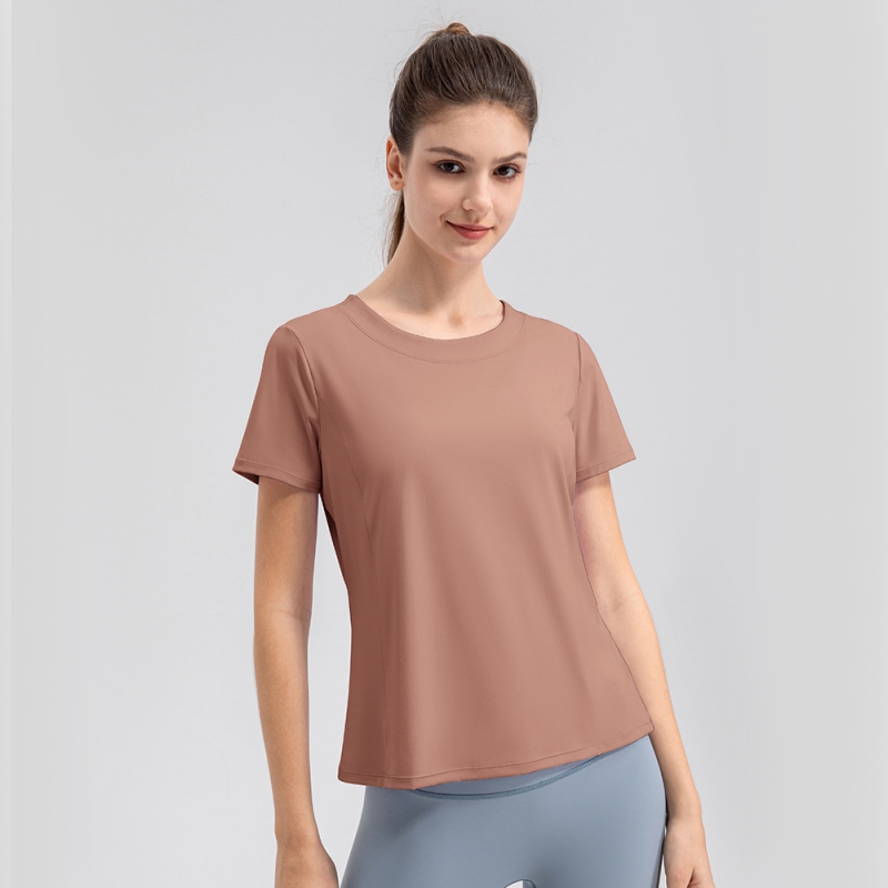 SKL-YD32235 QUICK DRY ROUND NECKLINE SHORT SLEEVE