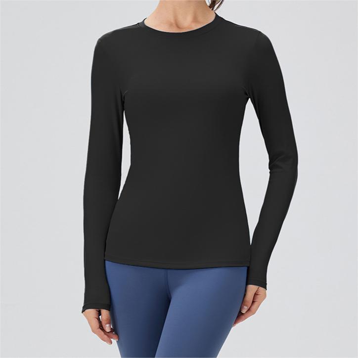 SKL-YD32543 QUICK DRY ROUND NECKLINE LONG SLEEVE