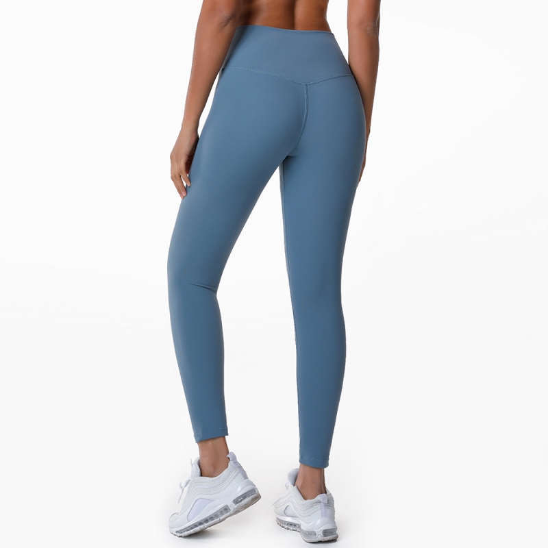 SKL-YDM1903 HIGH WAIST SEAMLESS YOGA PANTS