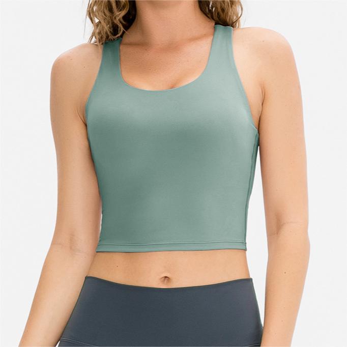 SKL-YD12121 HIGH STRETCHY BACKLESS YOGA BRA