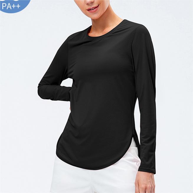 SKL-YD12530 QUICK DRY ROUND NECKLINE LONG SLEEVE 